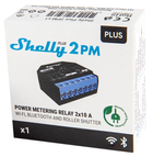 Inteligentny przełącznik Shelly "Plus 2PM" Wi-Fi dwukanałowy 10 A pomiar energii elektrycznej (3800235265031) - obraz 3