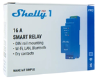 Inteligentny przełącznik Shelly "Pro 1" LAN Wi-Fi i BT jednokanałowy 16 A (3800235268001) - obraz 3