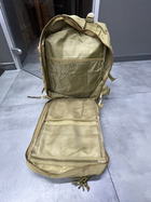 Военный рюкзак 45 л. Койот, Yakeda, тактический рюкзак для военных, армейский рюкзак для солдат - изображение 10