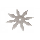 Метальна 8 кінечна зірка сюрікен з надійною та пластичною сталлю 008 - зображення 1