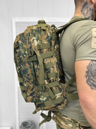 Тактичний великий армійський рюкзак Мультикам 35л - изображение 3