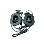 Активні захисні навушники Earmor M32X MARK4 Dual (FG) Olive Mil-Std - зображення 5