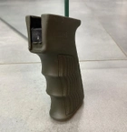 Рукоятка пістолетна для AK 47/74, гумова GRIP DLG-098, колір Чорний, з відсіком для батарейок - зображення 4