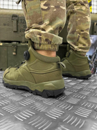 Тактические ботинки на автозавязке Esdy Олива 43 - изображение 4