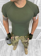 Тактическая футболка combat Олива 2XL - изображение 2