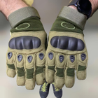 Перчатки тактические пальцевые, цвет Олива, размер XL - изображение 1