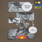 M-Tac футболка Comics Drone Girl Dark Olive XL - зображення 5