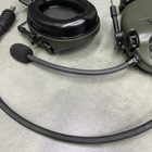 Тактичні активні навушники Sordin Supreme MIL CC з ARC Rail, колір – Олива (72332-06-S) - зображення 7
