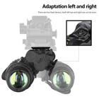 Монокуляр нічного бачення Spina optics PVS-18, 1х32, цифровий, кріплення на шолом + на Пікатінні + підсумок - зображення 9
