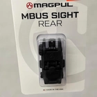 Цілик складаний Magpul MBUS Sight – Rear (MAG248), колір Чорний, полімер, кріплення на Picatinny - зображення 2