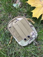 Тактический подсумок Molle сумка органайзер для телефона универсальная мультикам - изображение 7