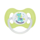 Пустышка силиконовая симметричная Toys Салатовая Canpol babies 18 мес+ 23/293-green 5903407232935