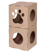 Domek modulowy Carton+ Pets Twins 36x 36 cm (5905741102042) - obraz 1