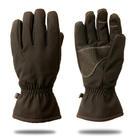 Тактичні теплі рукавички softshell 9100_L_Black - зображення 1