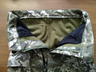 Штани чоловічі утеплені на флісі, тканина софтшелл піксель, подвійні коліна, 50 - зображення 7