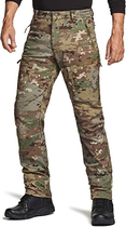 Зимние мужские штаны флисовые водонепроницаемые тактические военные камуфляж ВСУ мультикам CQR Soft Shell, 7884565488-XXL-40/32 - изображение 6