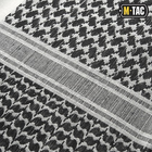 Арабский шарф платок арафатка зсу, тактический мужской Шемаг куфия для защиты лица M-Tac White/Black, 40902036 - изображение 3