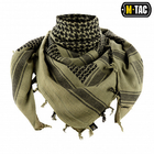 Тактический шарф Шемаг плотный M-Tac цвет Олива Foliage Green/Black, куфия Арафатка всу хлопок, 40908007 - изображение 4