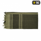 Тактический шарф Шемаг плотный M-Tac цвет Олива Foliage Green/Black, куфия Арафатка всу хлопок, 40908007 - изображение 6