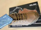 Мужские ботинки кроссовки прочные и универсальные для отдыха и путешествий Mil-Tec с мембраной 41 размер Койот M-T - изображение 3