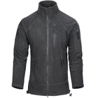 Куртка мужская Helikon-Tex Флисовая демисезонная повседневная M-T из 100% полиэстера сетчатой подкладкой стойка - воротник эластичные манжеты нагрудный карман с люверсом XL Серый