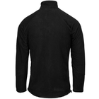 Куртка чоловіча Helikon-Tex Флісова демісезонна повсякденна M-T з 100% поліестеру сітчастою підкладкою стійка - комір еластичні манжети нагрудна кишеня з люверсом L Чорний - зображення 2