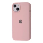 Чехол силиконовый Elegant Premium Stylish Case Silicone Case Full для Apple iPhone 13/14 (6.1") Pink Sand