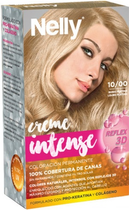 Farba kremowa do włosów z utleniaczem Nelly Creme Intense Tint 10 Platinum Blonde 60 ml (8411322221097) - obraz 1