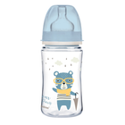 Butelka Canpol Babies EasyStart szeroka antykolkowa niebieska 240 ml (5901691844377) - obraz 2