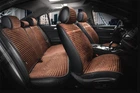 Накидки на сидіння алькантара NAPOLI кавові комплект Elegant 700 115