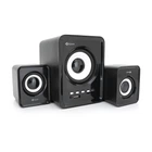 Колонки Kisonli U-2800BT акустическая система с сабвуфером 5W+2x3W USB/TF/BT/FM/AUX DC: 5V