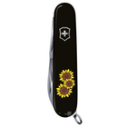 Ніж Victorinox Spartan Ukraine 91 мм Чорний Соняшники (1.3603.3_T1340u) - зображення 4