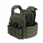 Плитоноска Nova (PLATE CARRIER) Хакі з функцією подвійного швидкого скидання MOLLI