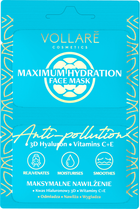 Maska do twarzy Vollare Cosmetics Maximum Hydration 2 x 5 ml (5902026645225)