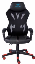 Крісло для геймерів Aula F010 Gaming Chair Black/Red (6948391286228) чорний з червоним