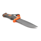 Нож для кемпинга SC-823, Black-Orange, Чехол - изображение 3