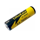 Аккумулятор LiitoKala Ni 26 AA напряжение 1.2V емкость 2600mAh перезаряжаемый