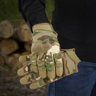 Тактические перчатки полнопалые с защитой Multicam S - изображение 5