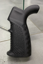 Рукоятка пистолетная для AR15 прорезиненная DLG TACTICAL (DLG-123), цвет Черный, с отсеком, "бобровый хвост" - изображение 5