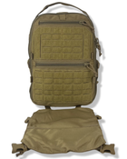 Рюкзак тактичний штурмовий з клапаном для шолома Warrior Spirit Койот - изображение 6