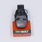 Навушники активні шумоподавлюючі Impact Sport BOLT R-02232 Gray Сірі тактичні для стрільби - зображення 15