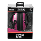 Наушники активные шумоподавляющие Impact Sport BOLT R-02523 Pink Розовые тактические для стрельбы - изображение 9