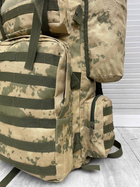 Тактичний великий армійський рюкзак 100+10 літрів 2-0! - изображение 4
