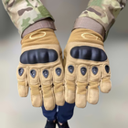 Перчатки тактические пальцевые, цвет Койот, размер M - изображение 1