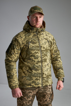 Зимова тактична куртка Level 7 "Легкий Щит Піксель MM14" L - зображення 1