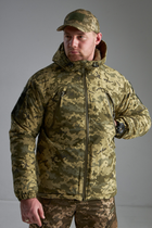 Зимова тактична куртка Level 7 "Легкий Щит Піксель MM14" XL - зображення 8