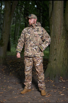Куртка Софтшел Han Wild G8 Soft Shell размер 2XL мультикам с флисовой подкладкой до -15 - изображение 4