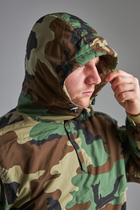 Куртка тактична Анорак Sturm Mil-Tec Combat Winter камуфляж вудланд Німеччина XL - зображення 4