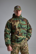 Куртка тактична Анорак Sturm Mil-Tec Combat Winter камуфляж вудланд Німеччина XL - зображення 5