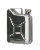 Фляга кишенькова Mil-Tec 170мл Сталева каністра TASCHENFLASCHE 'JERRY CAN'S/STEEL 170 ML (14525000-170) - зображення 3